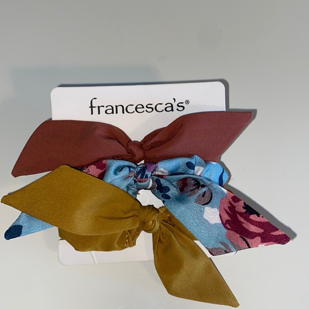 Francesca’s hair schrunchies